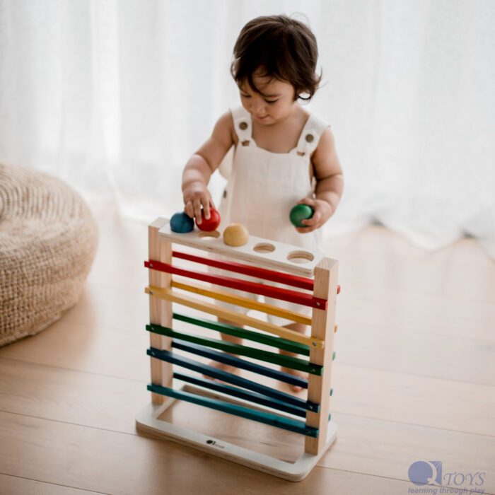 Track a ball rack